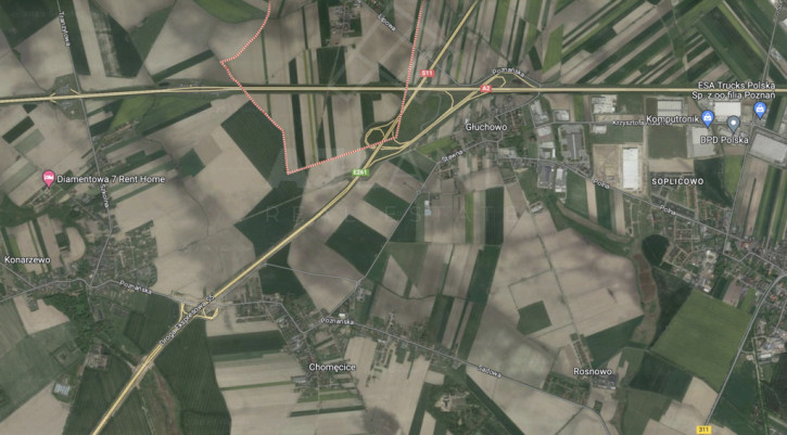 Działka Sprzedaż Chomęcice Akacjowa 2